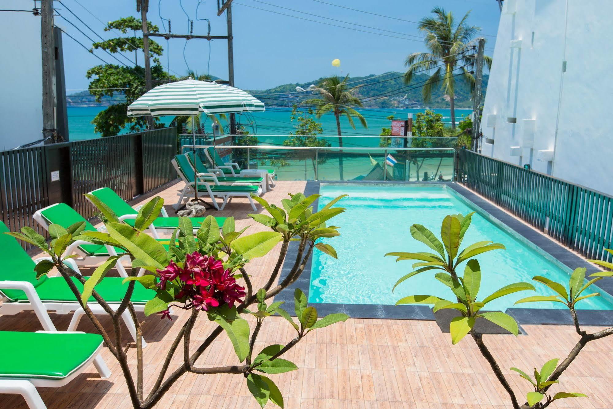 Patong Swiss Hotel Beach Front Phuket Exterior foto